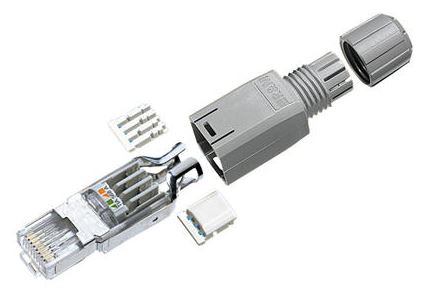 CONECTOR RJ45 FM45 CAT5E (568A/B)