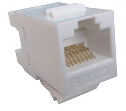 JACK RJ-45 CAT.6  KEYST BR  568-A/B