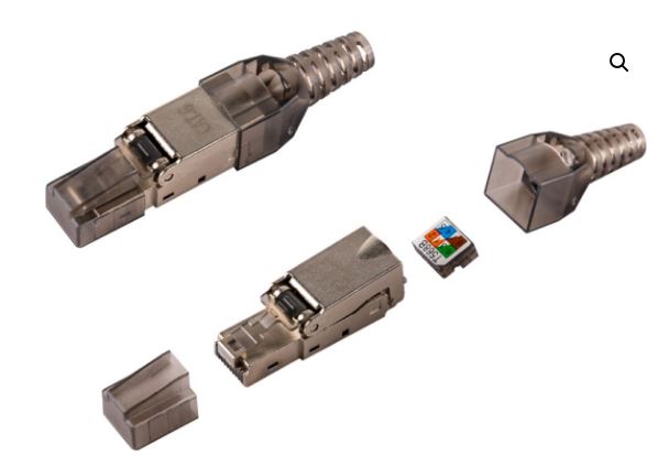 MODULAR PLUG RJ45 CAT.6A STP