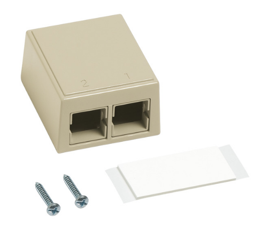 SURFACE BOX C/2 PORTAS  MARFIM