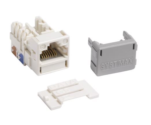 JACK RJ-45 MGS 400 GIGA BRANCO A/B