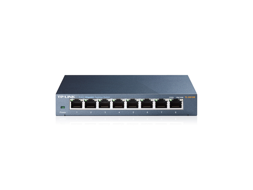 SW 8P 10/100/1000 RJ