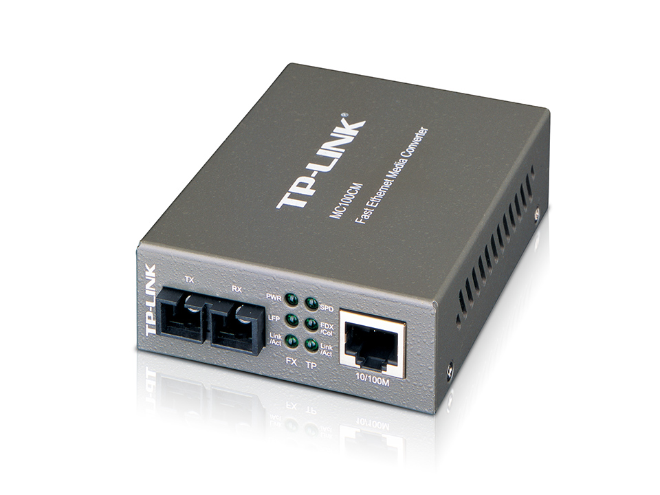 CONVER.10/100 RJ45/SC MM  2KM