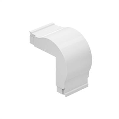 CURVA V90 25 EXT AL  BRANCA  R30 PL