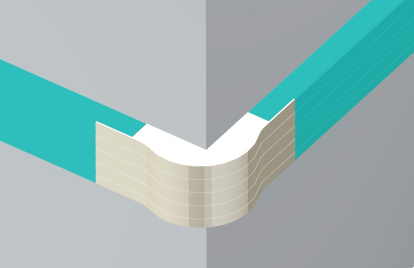 CURVA V.EXT.PLUS R30 PL.RANH 25  BG