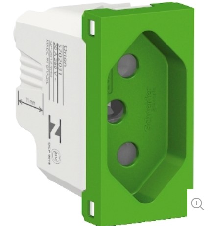 MOD TOM BR 2P+T 20A 250V 1M VD